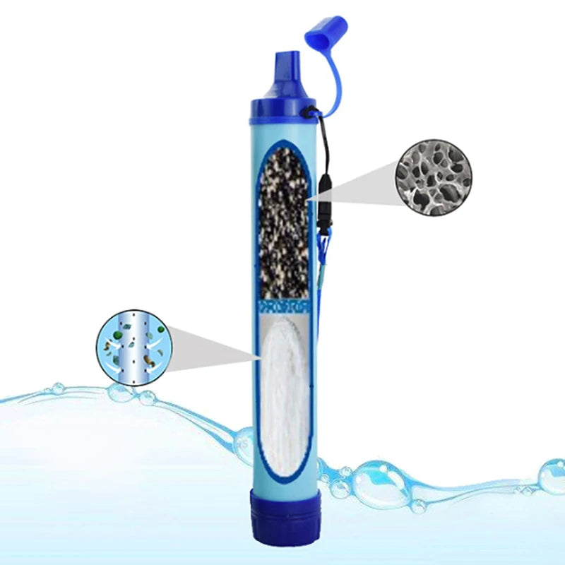 "Portable Water Purifier for Outdoor Adventures"