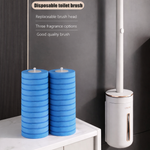 QuickClean Wall Mount Toilet Brush Heads