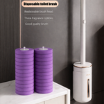 QuickClean Wall Mount Toilet Brush Heads