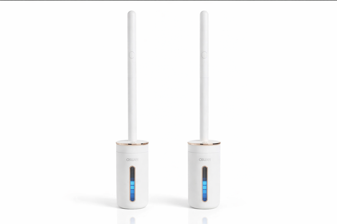 QuickClean Wall Mount Toilet Brush Heads