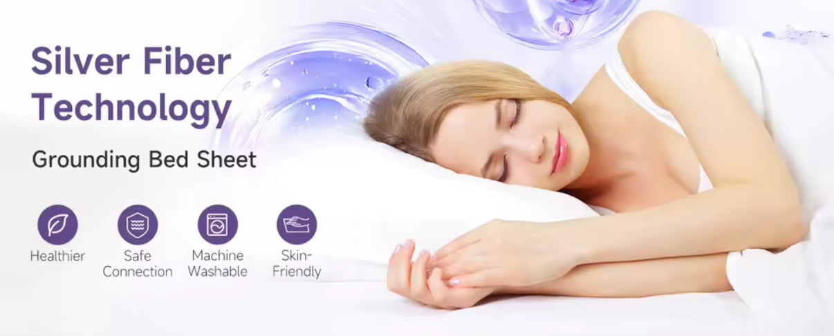 Grounded Silver Rest Sleep Sheet