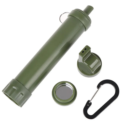 "Portable Water Purifier for Outdoor Adventures"