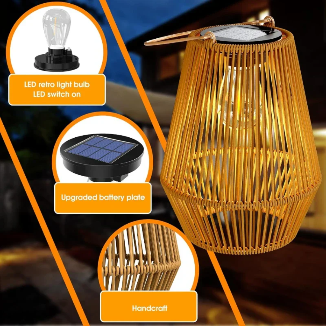SunWeave Waterproof Solar Lantern
