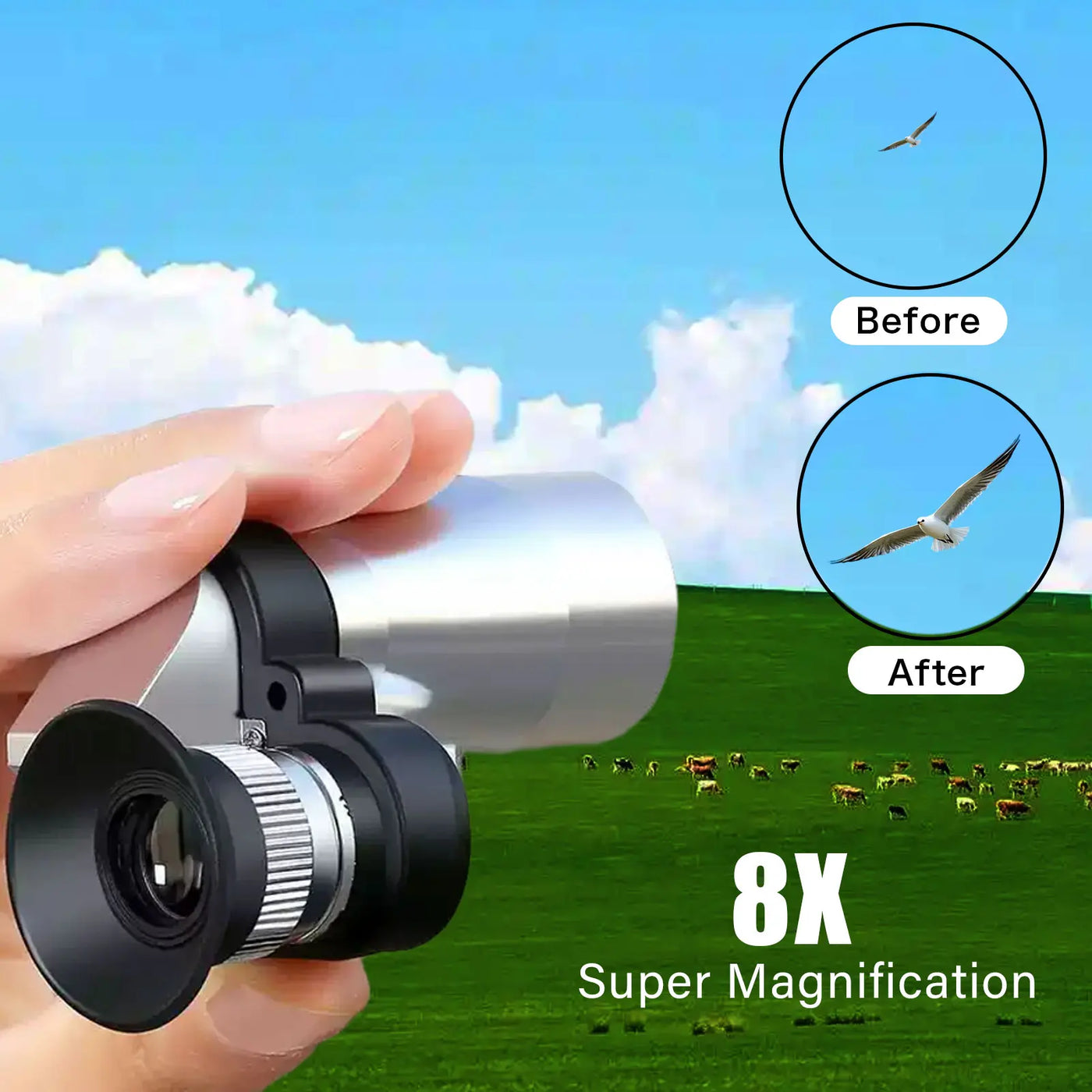 FocusPro Pocket Monocular