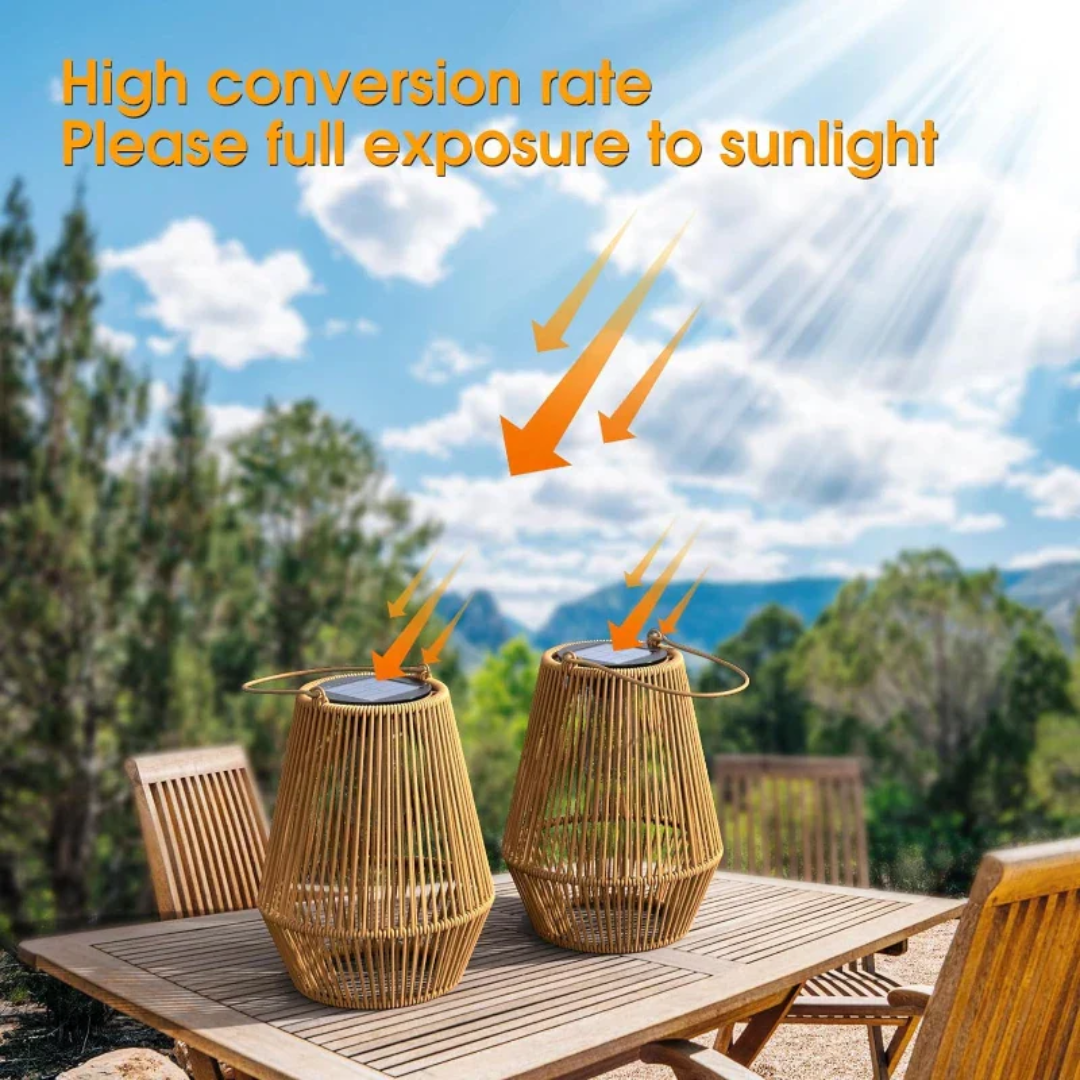 SunWeave Waterproof Solar Lantern