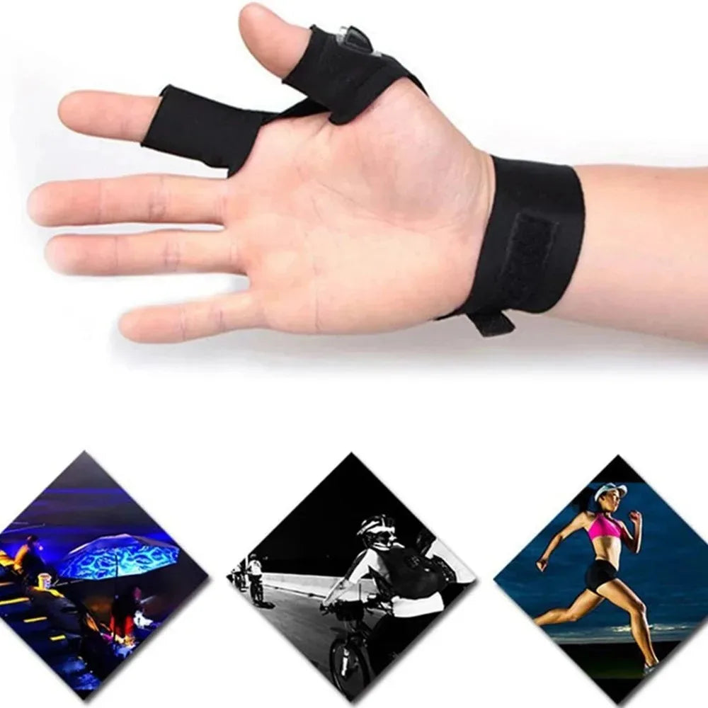 TrailBeam LED Running Light Gloves