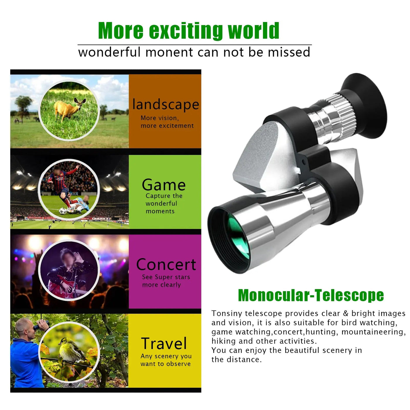 FocusPro Pocket Monocular