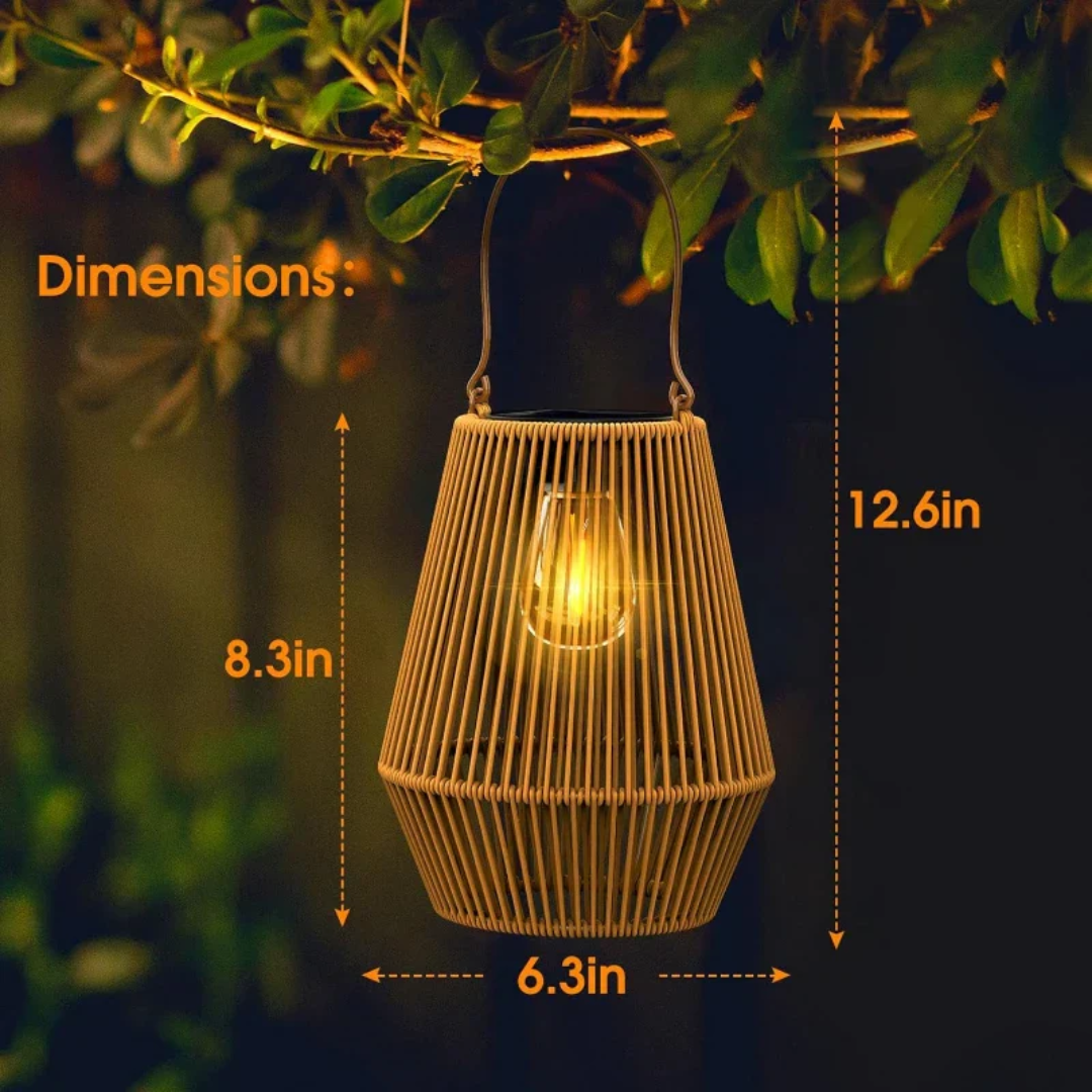 SunWeave Waterproof Solar Lantern